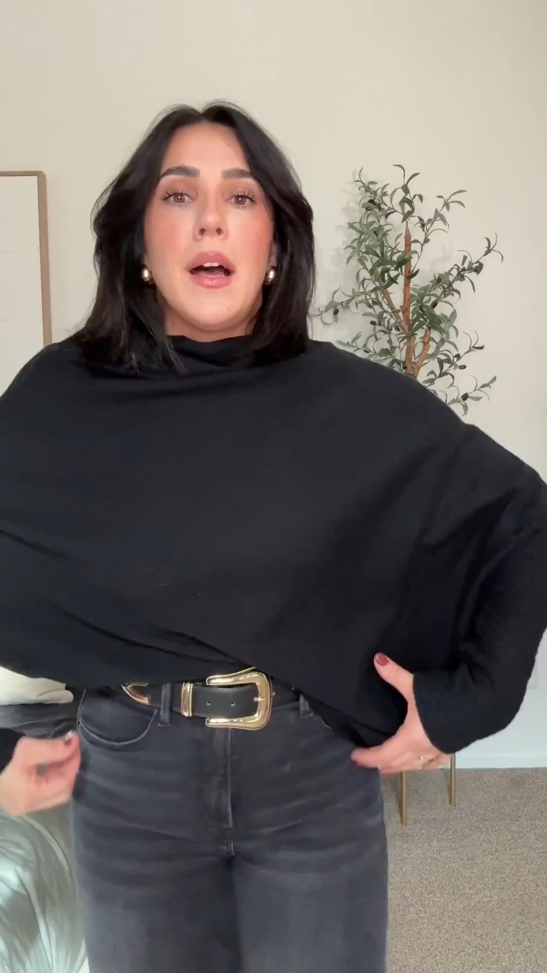 Cyber week good American sale! 40% off everything with code BF40! 

Casual skinny jeans outfit! Amazon sweater size L, jeans size 8 (size down if in between they’re very stretchy) boots are wide calf but come in regular too. 
Midsize winter mom outfit 
Winter date night look

#LTKMidsize #LTKFindsUnder50 #LTKSaleAlert