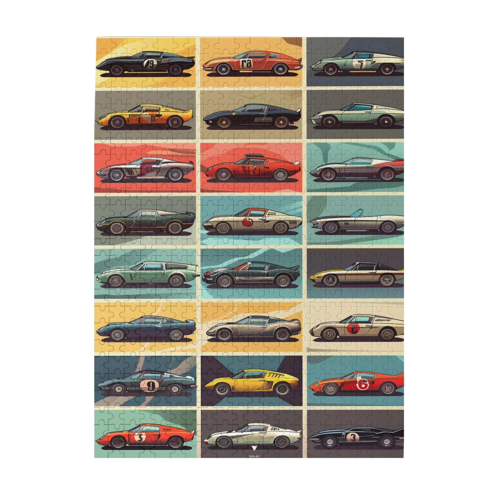 500 pcs Vintage Sports Car Puzzles For Adults 500 Pieces,Funny Artwork For Adults,Stress Relievin... | Walmart (US)
