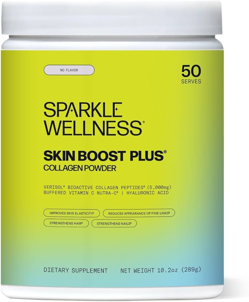Sparkle Wellness VERISOL Bioactive Hydrolyzed Collagen Peptides | Collagen Powder Supplement with... | Amazon (US)