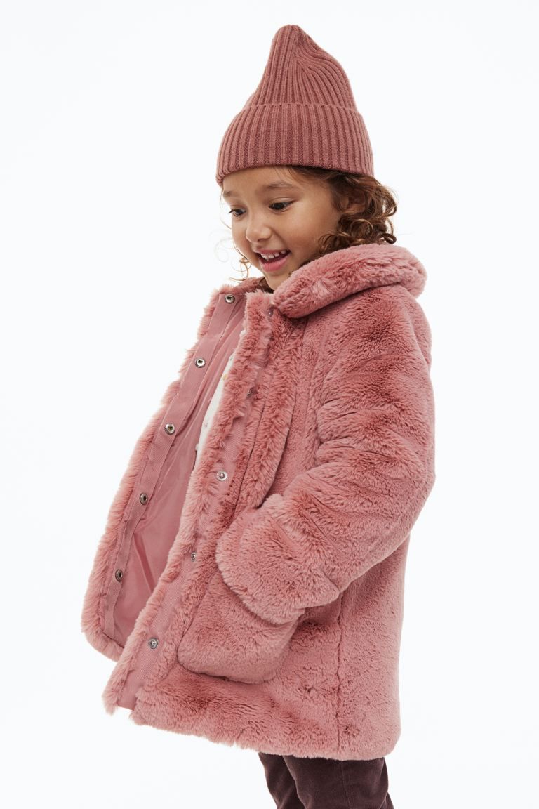 Collared Teddy Bear Jacket | H&M (US + CA)