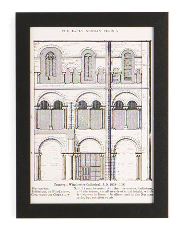 14x18 Early Norman Period Framed Print | TJ Maxx