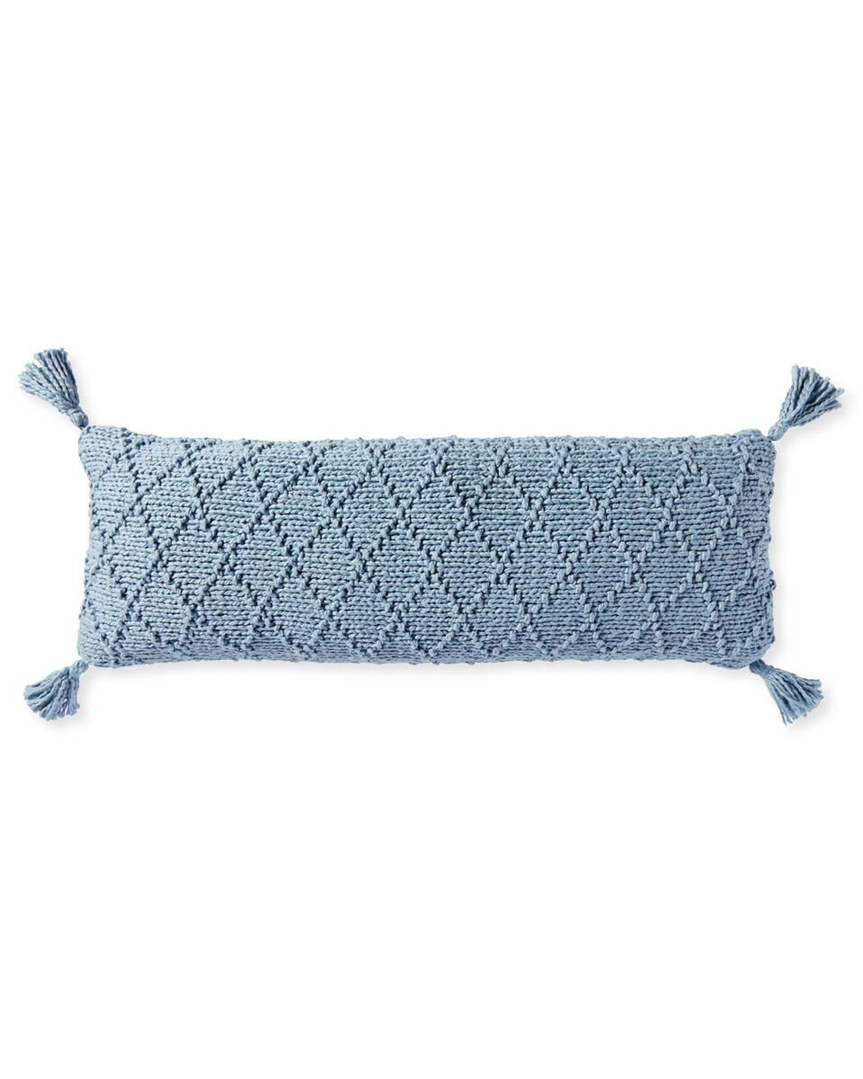 Fisherman's Knit Pillow Cover | Serena and Lily