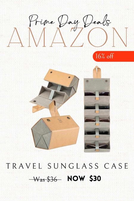 Great sale on my favorite way to travel and keep in my car! These sunglasses vases are AMAZING! Part of the Amazon Sale!🙌

#LTKFind #LTKstyletip #LTKxPrimeDay
