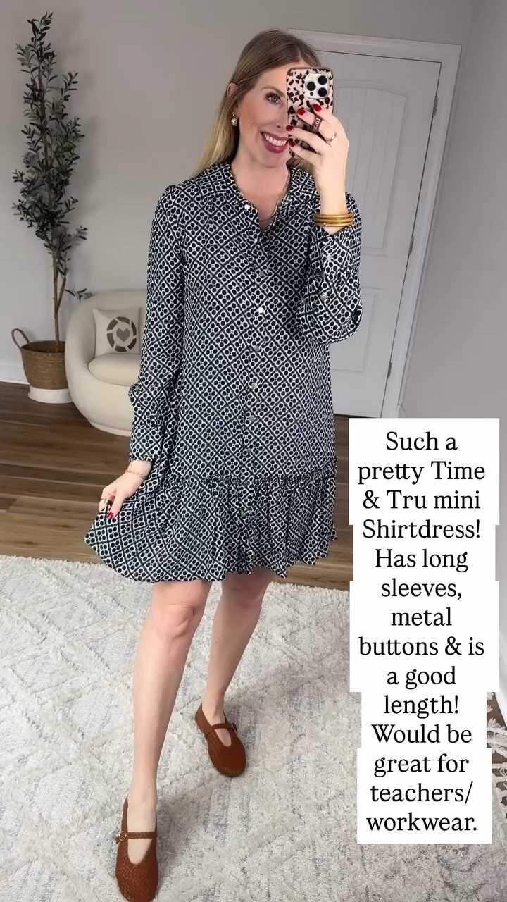 Walmart new arrival time and tru dress 

#LTKootd #LTKWorkwear