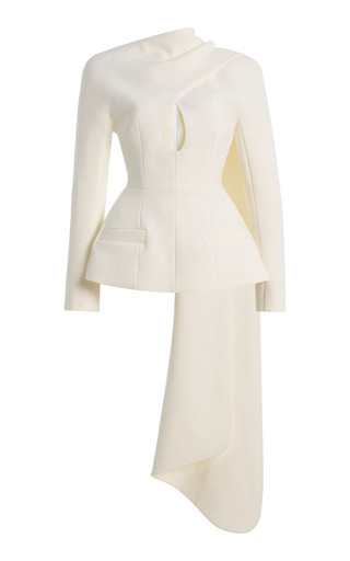 Joan Sash-Detailed Crepe Top | Moda Operandi (Global)