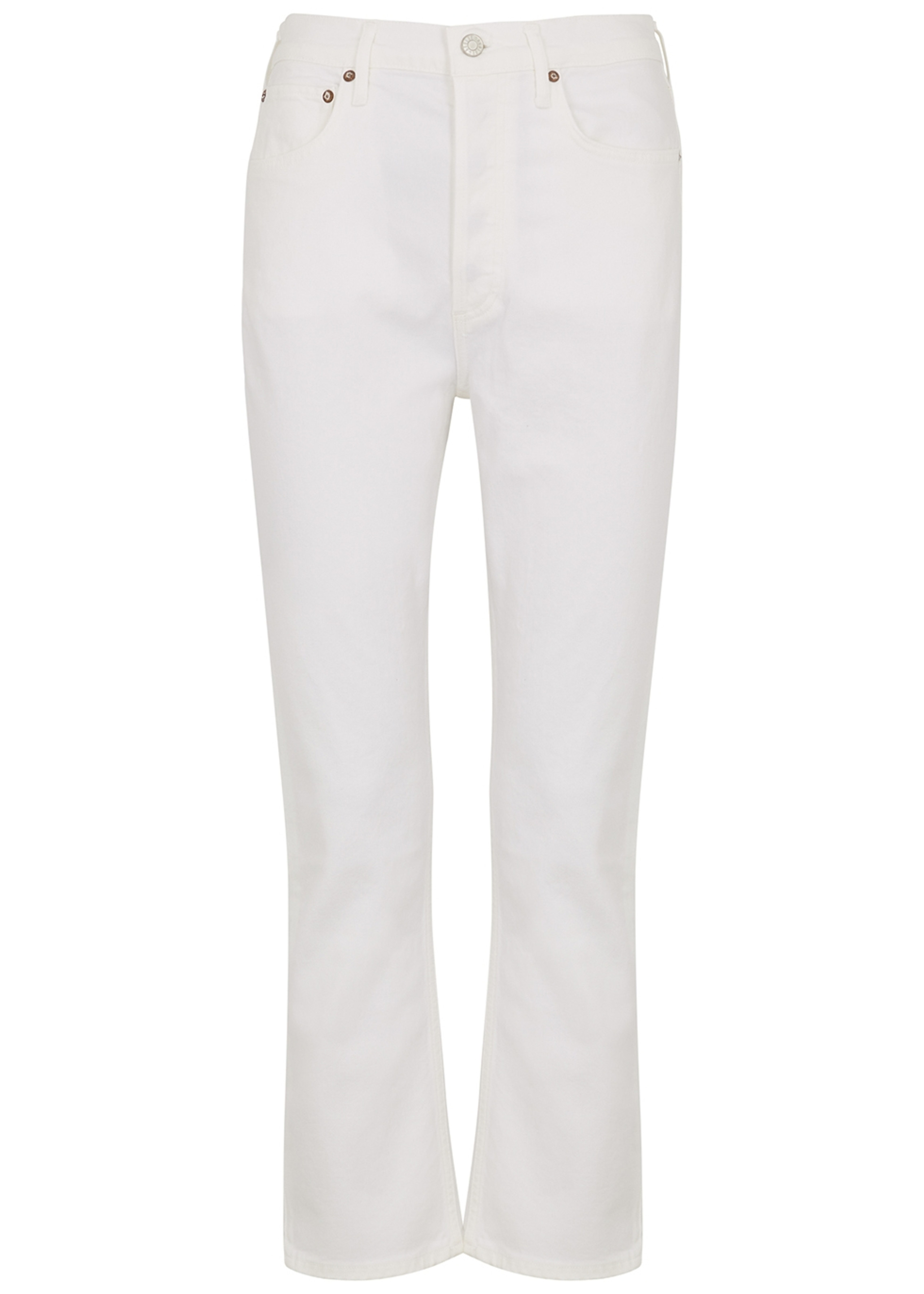 Riley cropped straight-leg jeans | Harvey Nichols