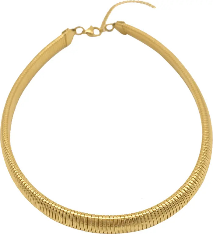Adornia 14K Yellow Gold Plated Brass Omega Chain | Nordstromrack | Nordstrom Rack
