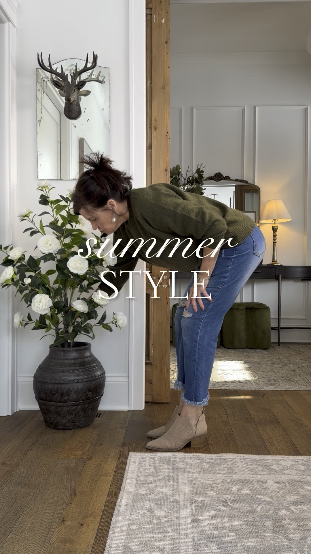 I’m in full on summer mode, how about you? I pick an accent color that I love, then swap my pillows, throws, art, florals and rugs to coordinate with it. Can you guess my summer color?

#LTKHome #LTKSeasonal #LTKvlog