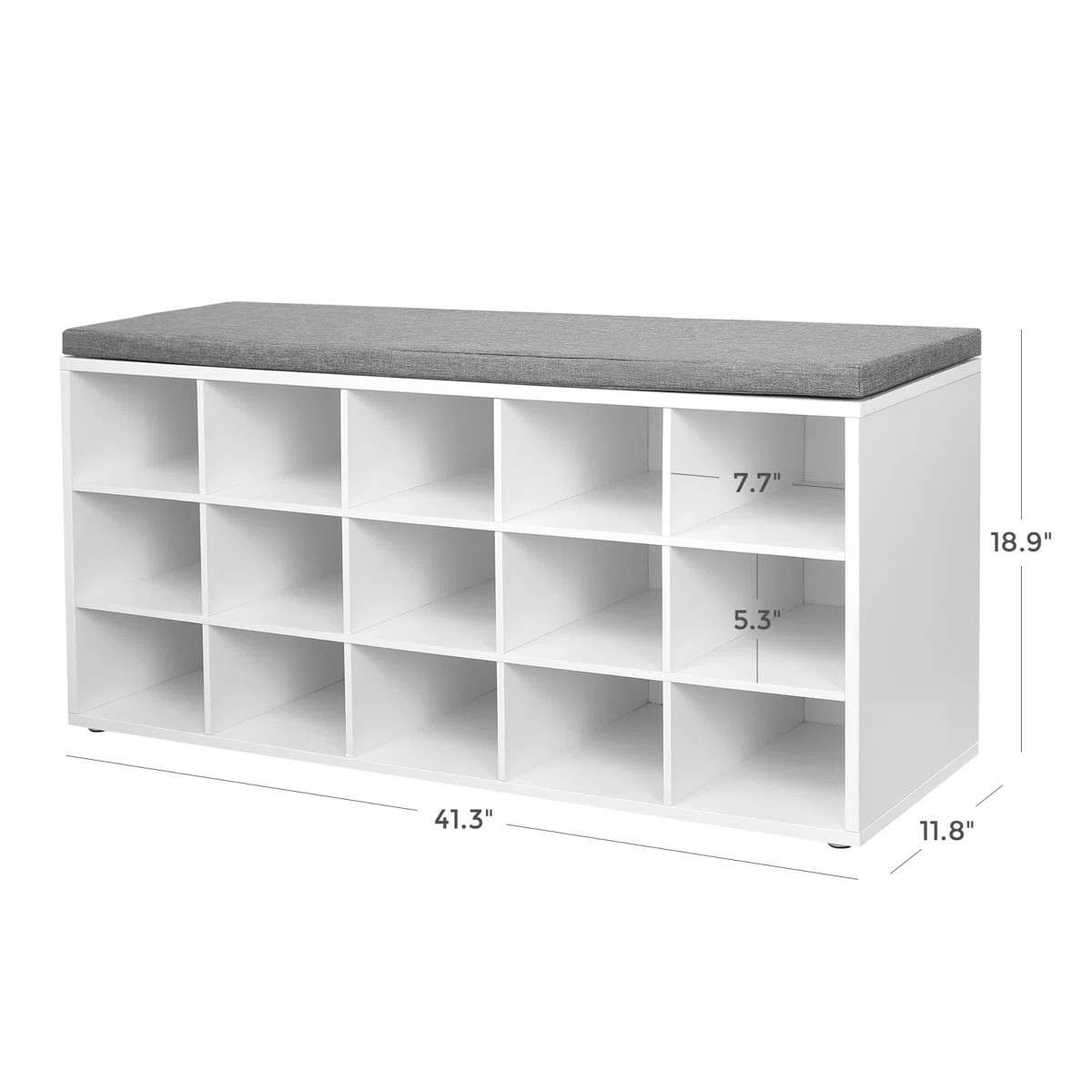 Jurina 15 Pair Shoe Storage Bench | Wayfair North America