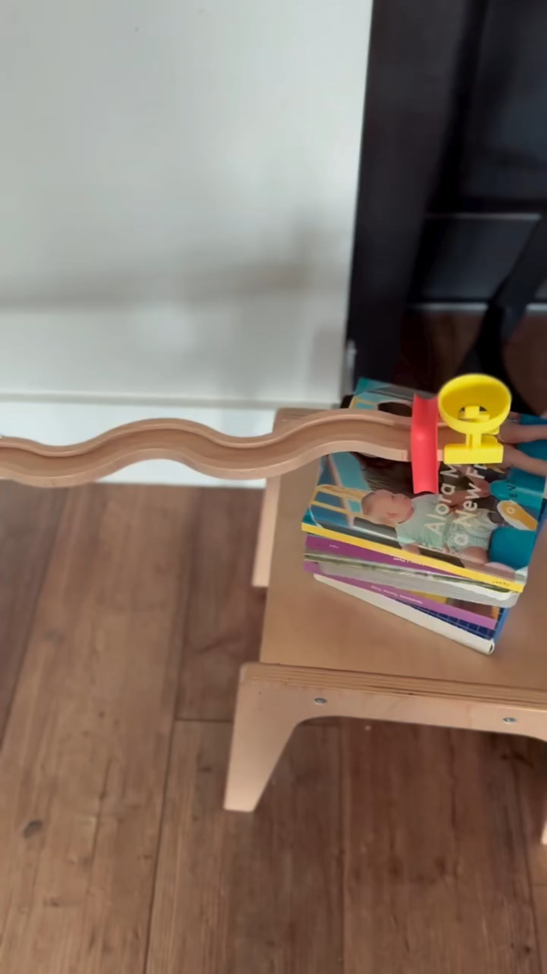 The only traffic jam we love! 🛣️✨ #MarbleTrackMayhem #lovevery #انشطة_اطفال