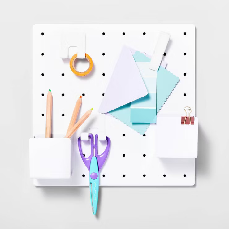 Pegboard Set White - Brightroom™ | Target