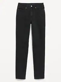 High-Waisted OG Straight Black Jeans for Women | Old Navy (US)