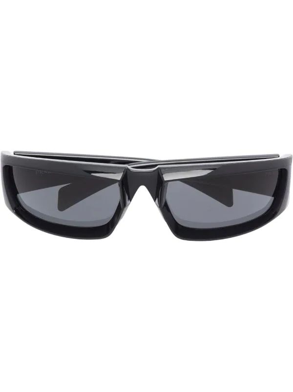 Prada Eyewear Square Tinted Sunglasses - Farfetch | Farfetch Global