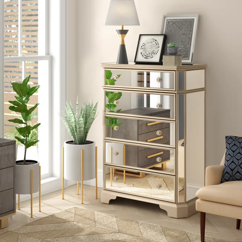 Rojas 5 Drawer Chest | Wayfair North America