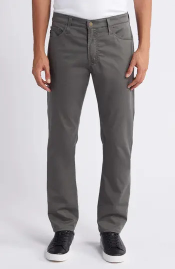 Everett Commuter Performance Slim Straight Sateen Pants | Nordstrom