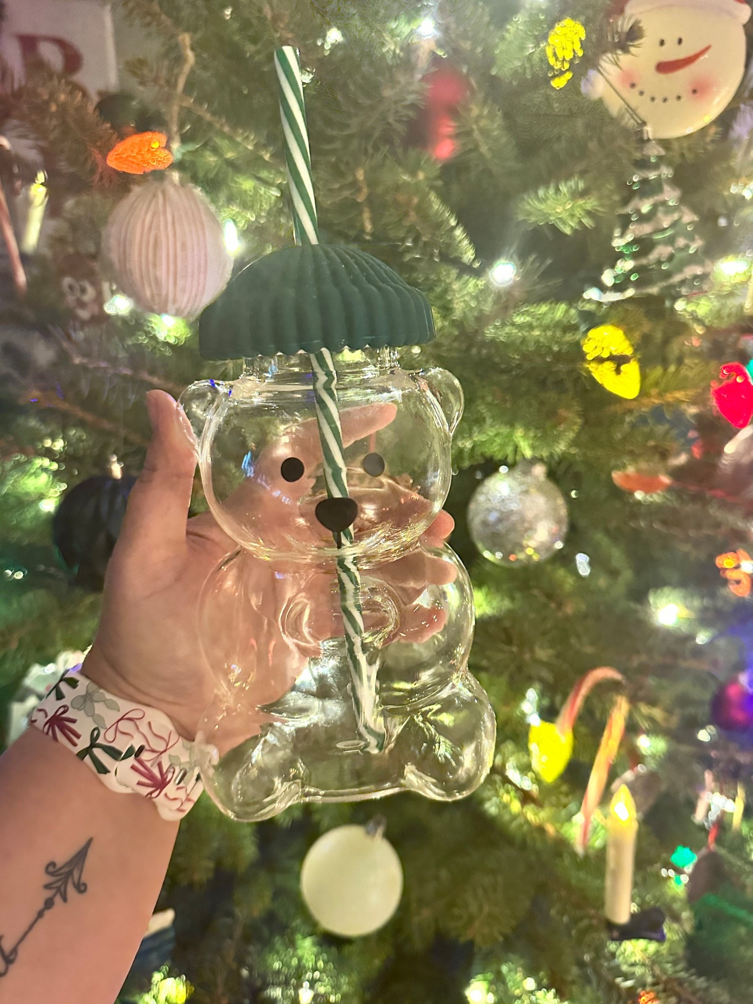 I couldn’t get my hands on the Starbucks bear this year but I did snag this perfect dupe from Amazon. I’ve dropped a link below in the comments. Shipping takes a couple weeks but it’s so worth it for this level of cuteness!!! I’ll be using this all winter long!!! ❄️ 

#LTKHoliday #LTKSeasonal #LTKHome