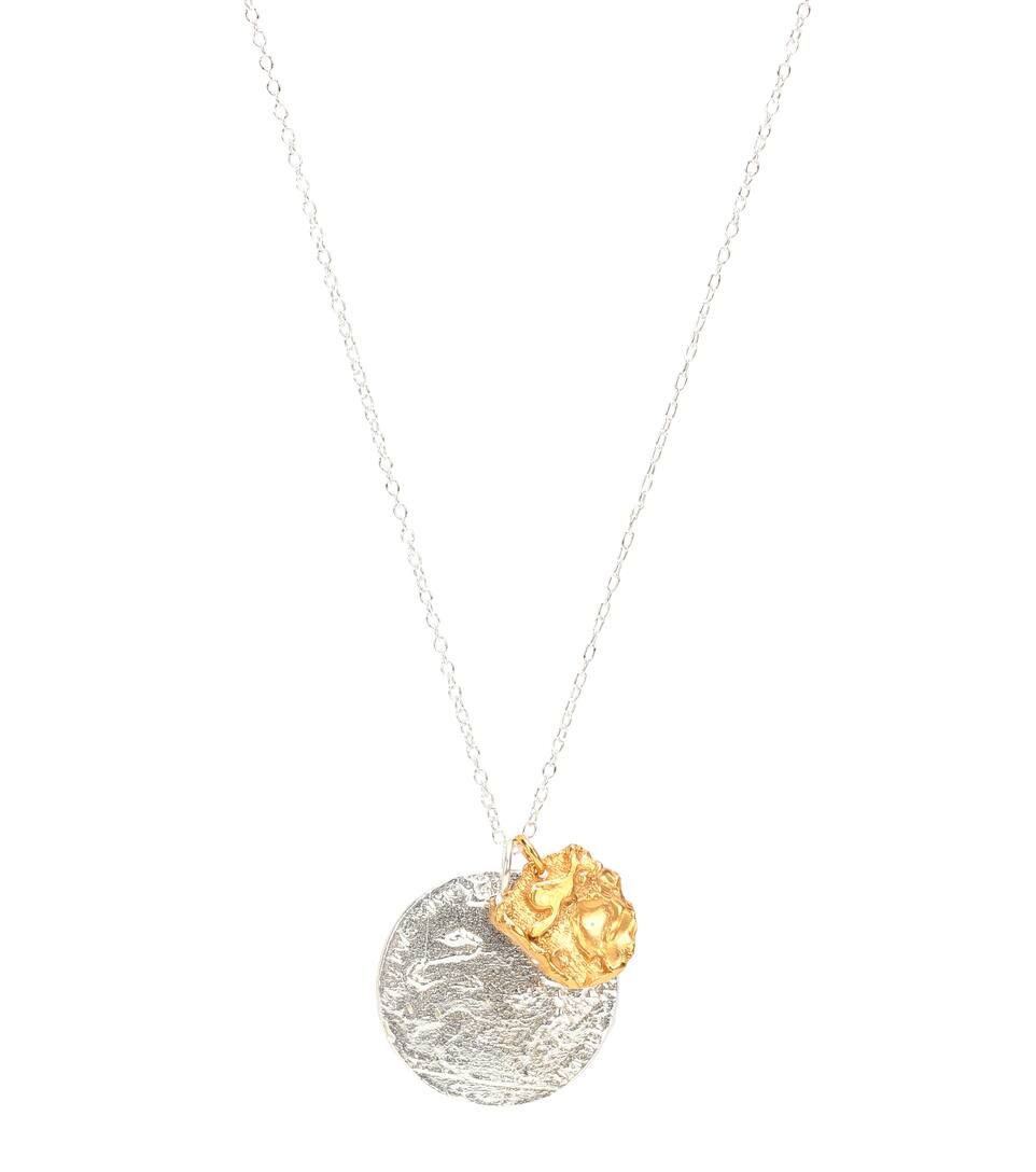 La Collisione 24kt gold-plated and sterling silver necklace | Mytheresa (DACH)
