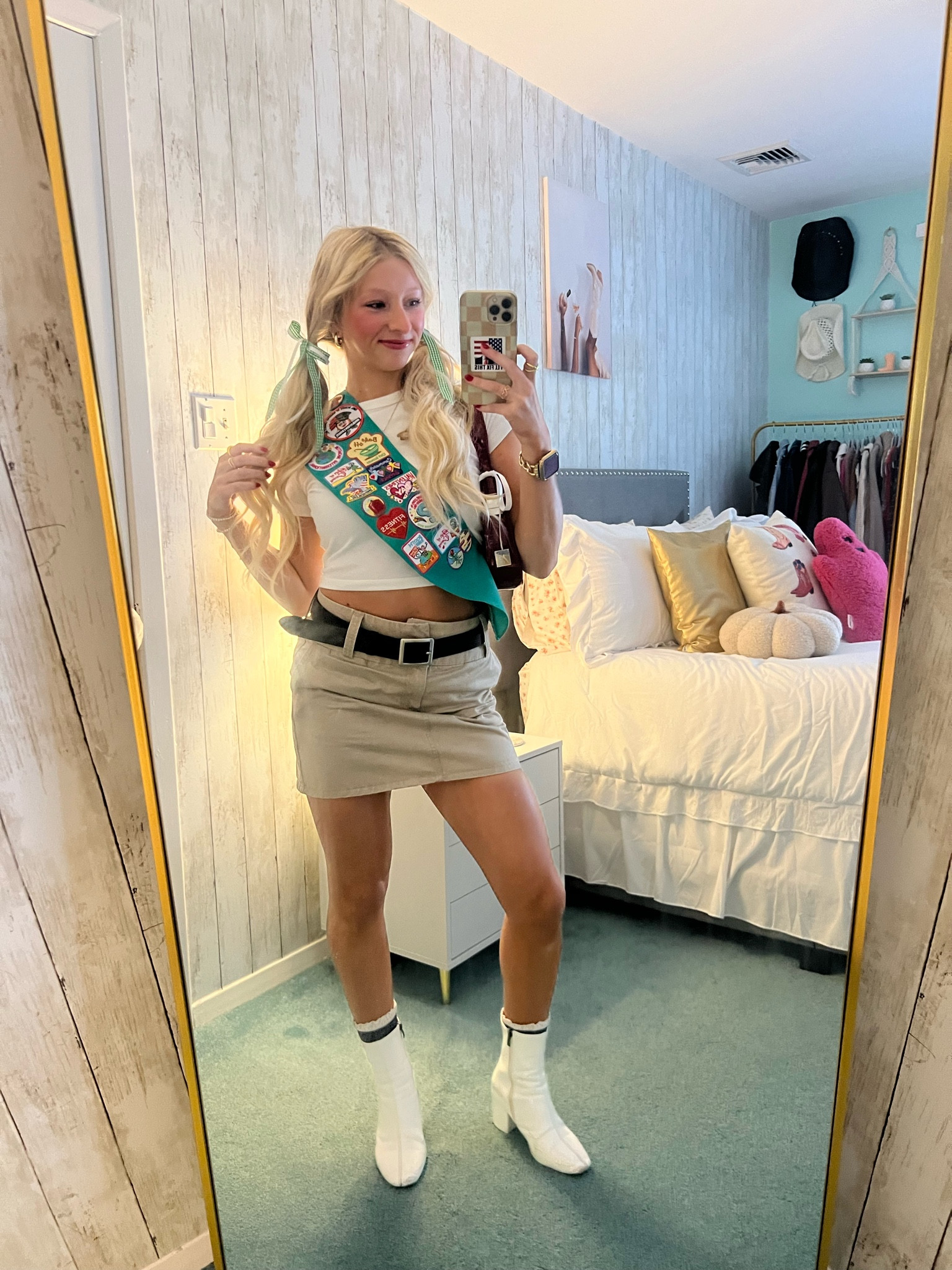 Girl Scout Reporting for Duty🍪🤎🍀🌈

#LTKHalloween