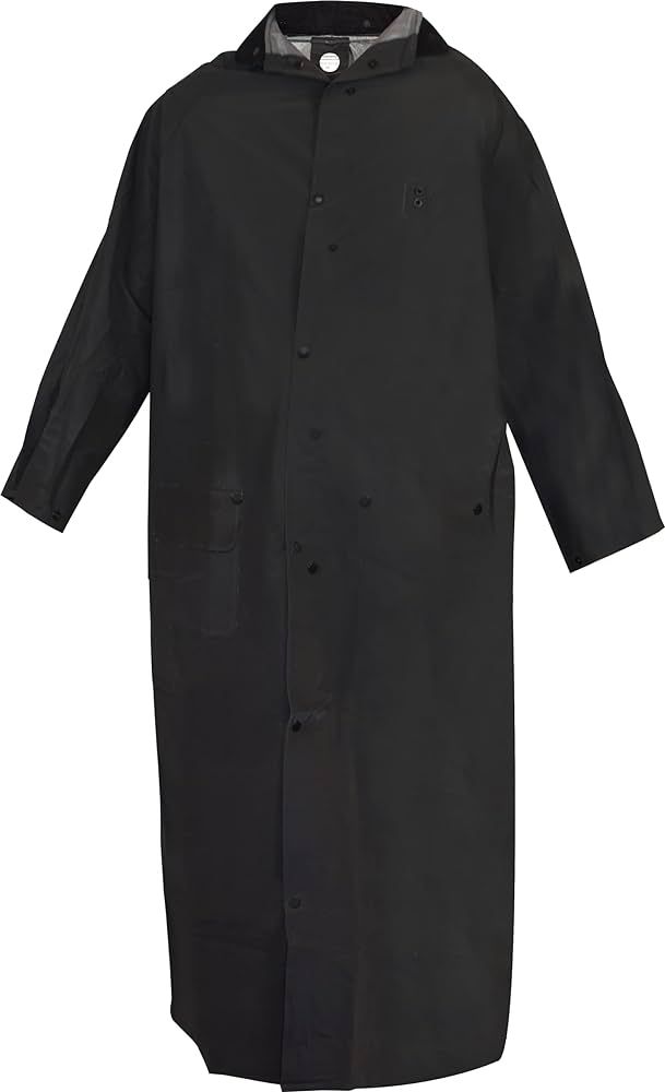Ironwear 9221FR Flame Retardant Rain Jacket Riding Coat with Detachable Hood and Vented Back | Amazon (US)