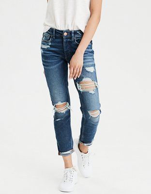 AE Stretch Tomgirl Jean | American Eagle Outfitters (US & CA)