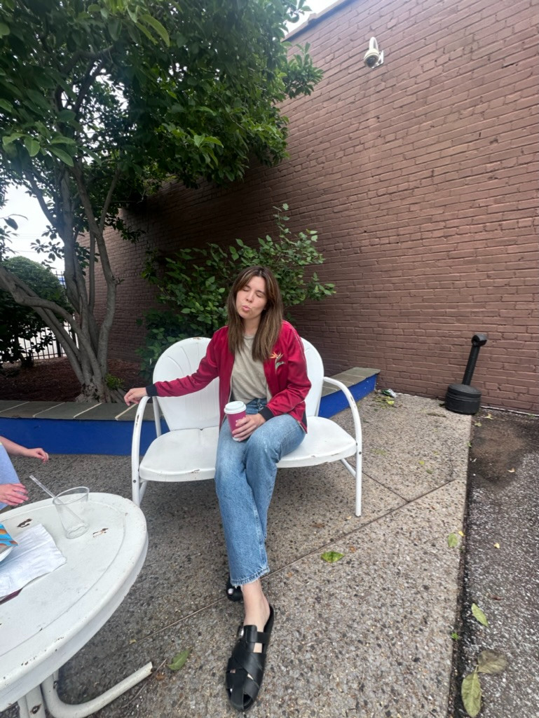 Saturday am at the usual spot - casual summer outfit for a mom 

 #LTKSummerEdit #LTKMidsize #LTKShoeCrush