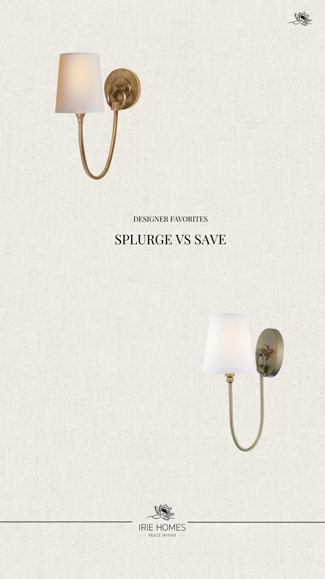Designer favorites you NEED:
Splurge vs Save Edition 😌

#LTKHome #LTKSaleAlert