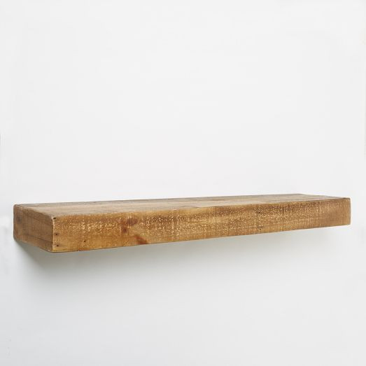 Emmerson® Reclaimed Wood Floating Wall Shelves (24"–48") - ADA | West Elm (US)