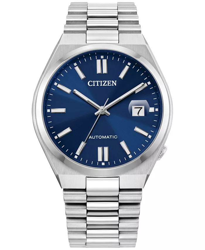 Men's Tsuyosa Automatic Stainless Steel Bracelet Watch 40mm | Macy's