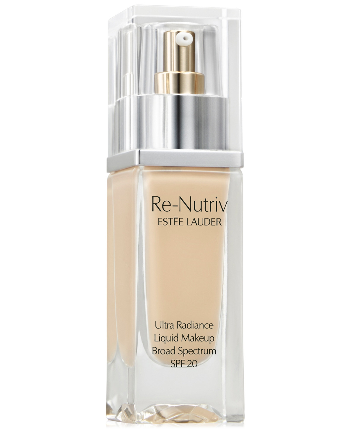 Estee Lauder Re-Nutriv Ultra Radiance Liquid Foundation Spf 20 - 1W0 Warm Porcelain | Macy's