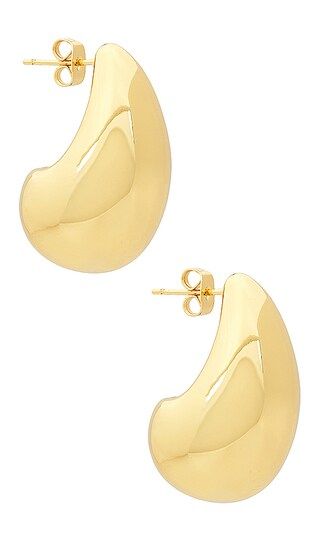 Magda Earrings in Gold Plated | Revolve Clothing (Global)