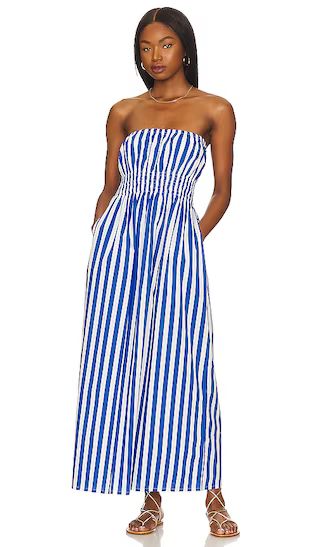 Le Bon Midi Dress in Bayou Stripe | Revolve Clothing (Global)
