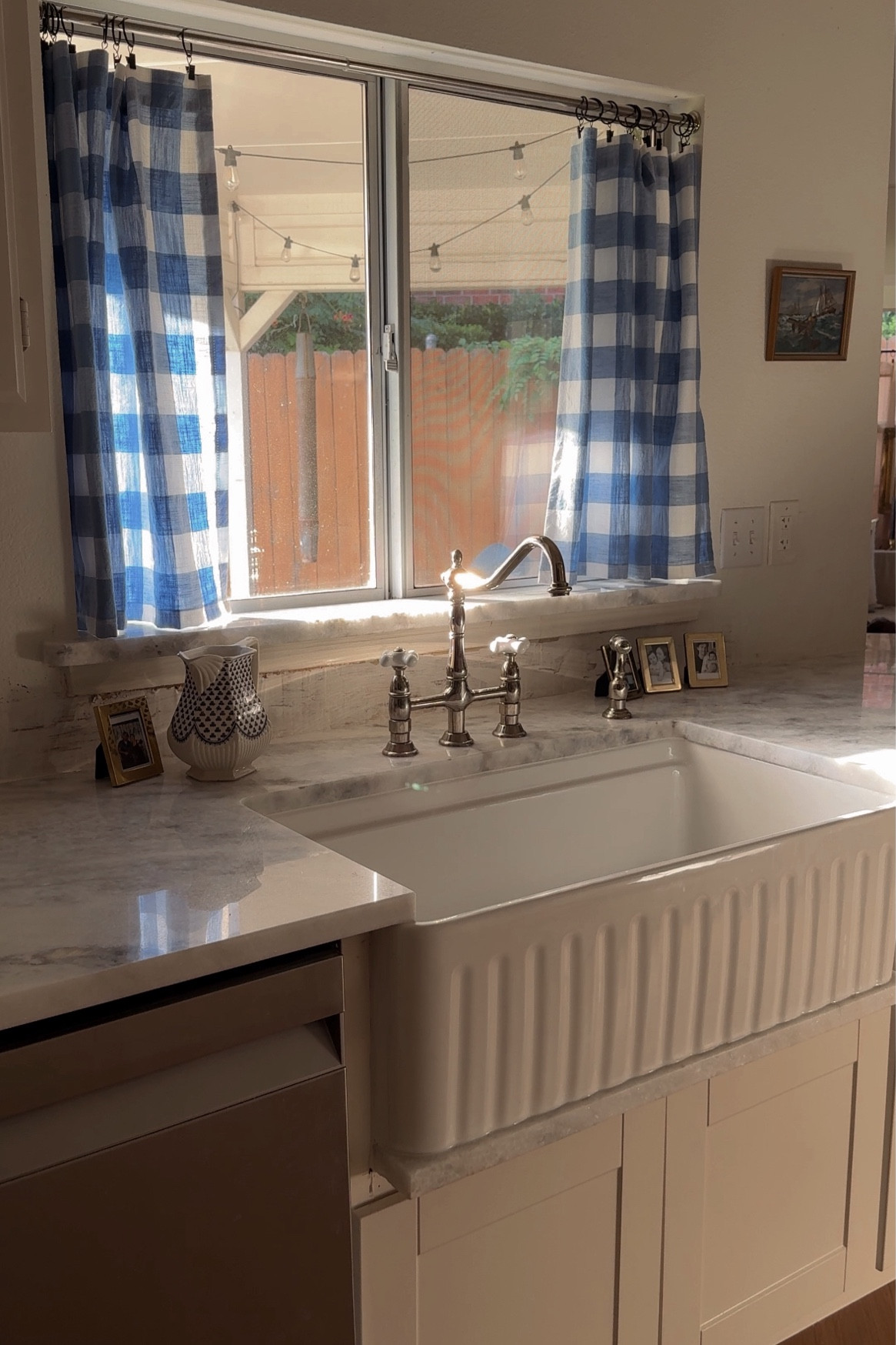 Our sink is one of my favorite upgrades to the kitchen. We changed to one large deep basin instead of the two shallow basins we used to have. It’s easy to clean and comes with a few amenities. Like a work station cutting board, drying rack, strainer etc. that all fit inside the sink so my countertops stay clear! 

#LTKHome