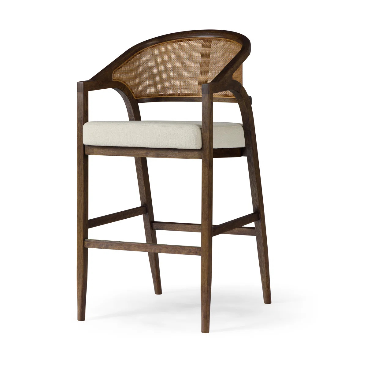 Maven Lane Chloe Stool Fabric Upholstery | Wayfair North America