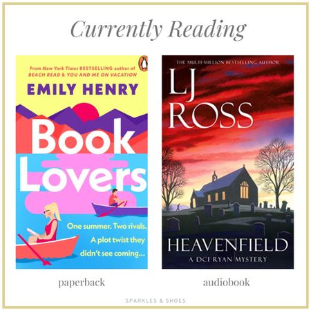 I started two new books this weekend,  Book Lovers by Emily Henry is on my nightstand and I’m listening to Heavenfield: A DCI Ryan Mystery by L.J. Ross. #amazon #target #goodbooks


#LTKxPrime