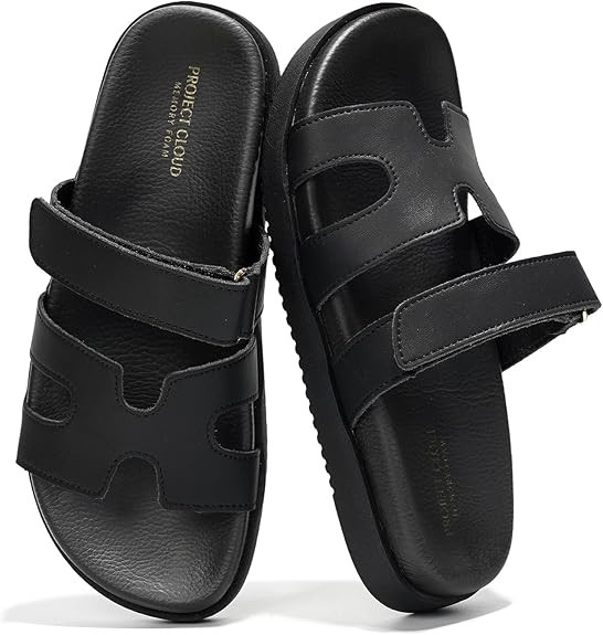 Project Cloud Genuine Leather Womens Sandals - Stylish & Comfy Sandals for Women Footwear with Me... | Amazon (US)