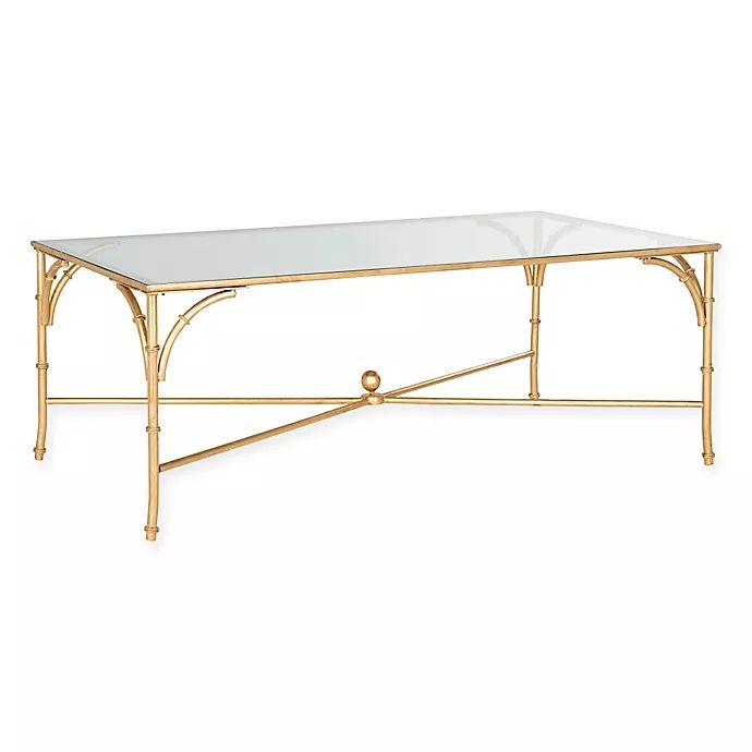 Safavieh Maurice Coffee Table in Gold | Bed Bath & Beyond