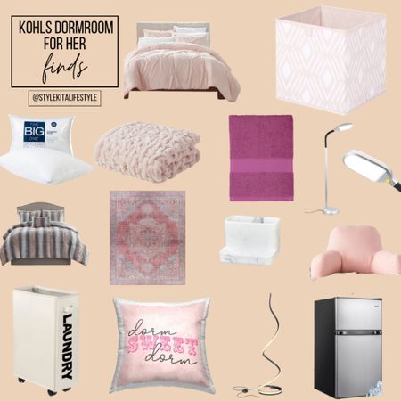 Kohls College Dorm Essentials for Her

#LTKstyletip #LTKhome