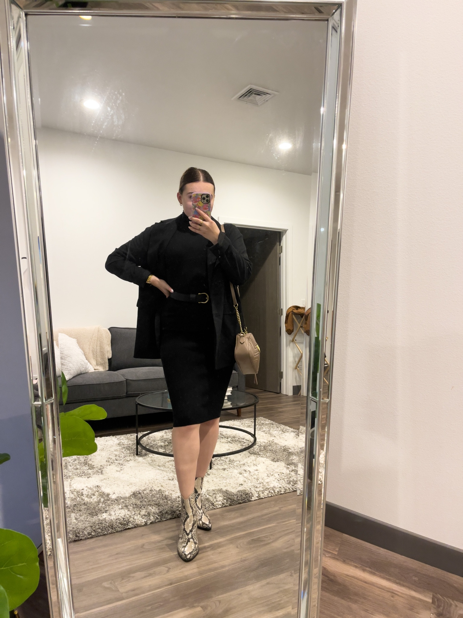 Business professional outfit idea! I wore this last night to an auction 

I’m wearing a L blazer, M belt and dress and size 9 boots

#LTKworkwear #LTKSeasonal #LTKunder100