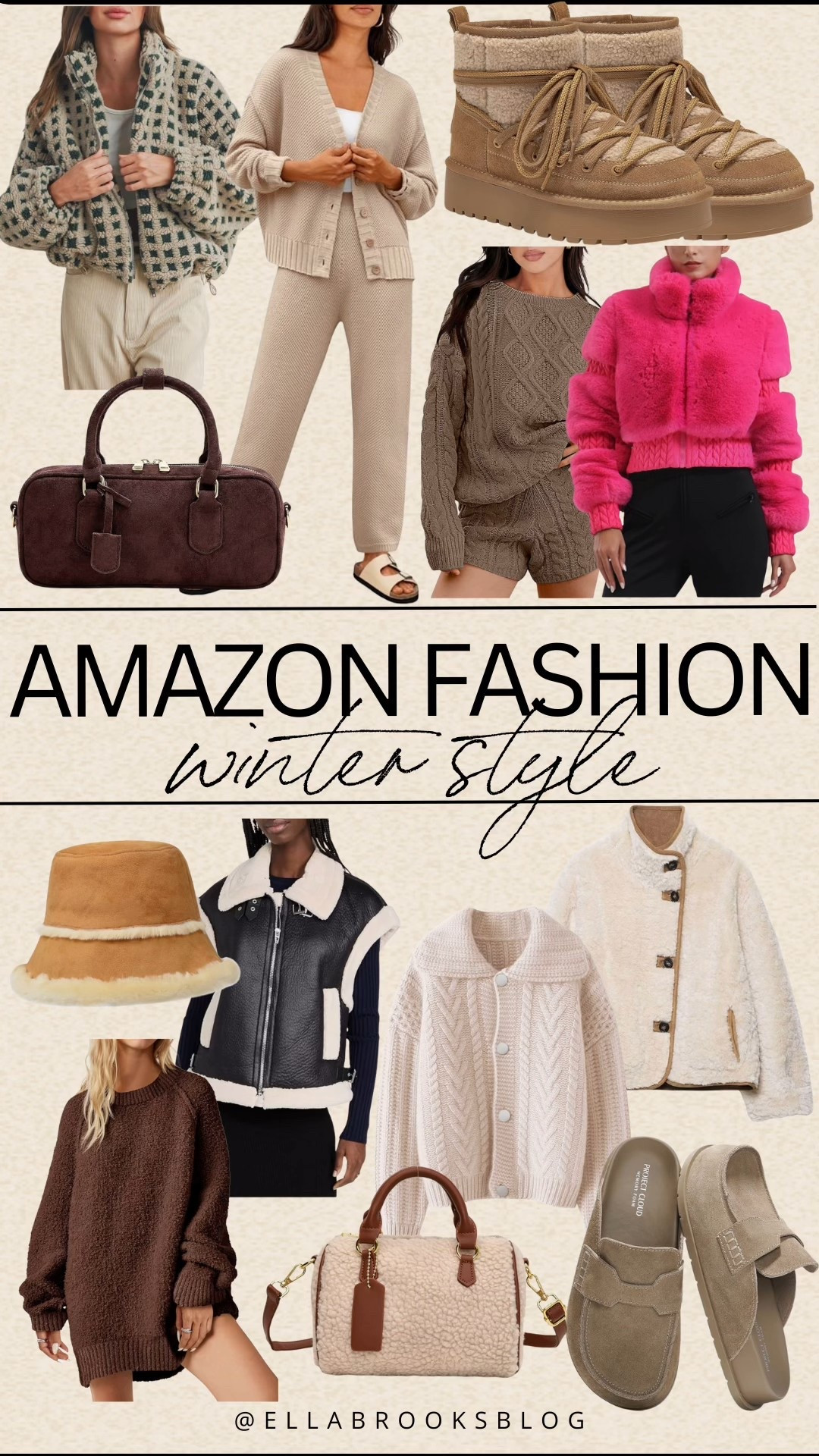 Amazon fashion: winter style

Winter fashion, Amazon fashion, faux fur jacket, matching set, Sherpa purse, cold weather boots

#LTKFindsUnder100 #LTKFindsUnder50 #LTKSeasonal