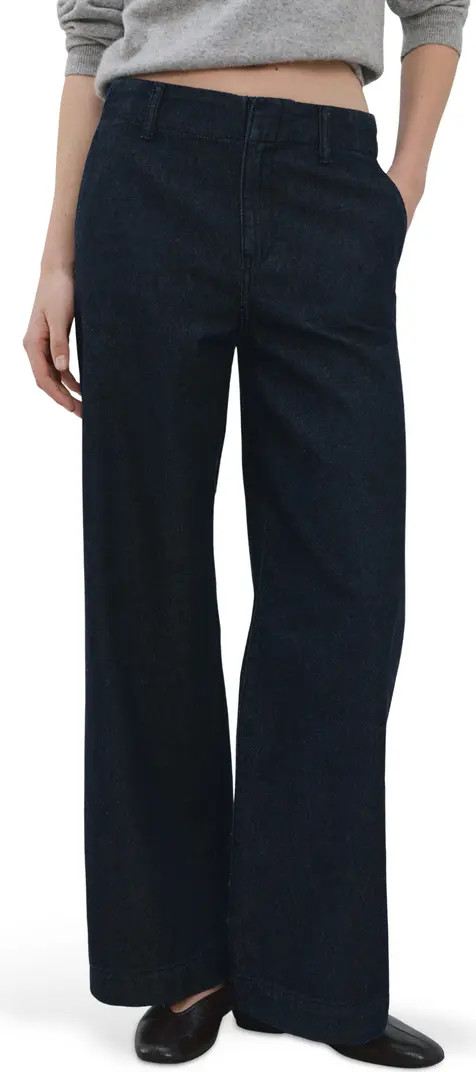 Mid Rise Wide Leg Trouser Jeans | Nordstrom