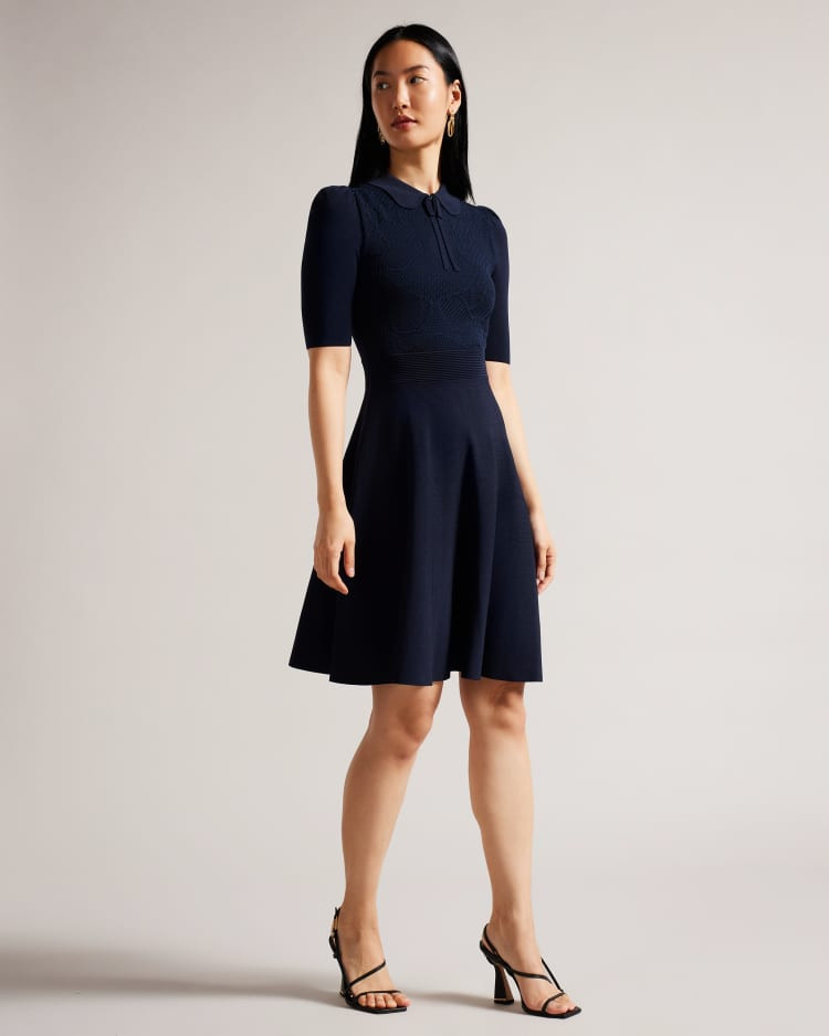 Delicate Pointelle Knit Dress | Ted Baker (US)