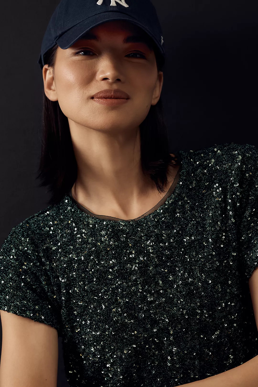 Maeve Sequin Tee | Anthropologie (US)