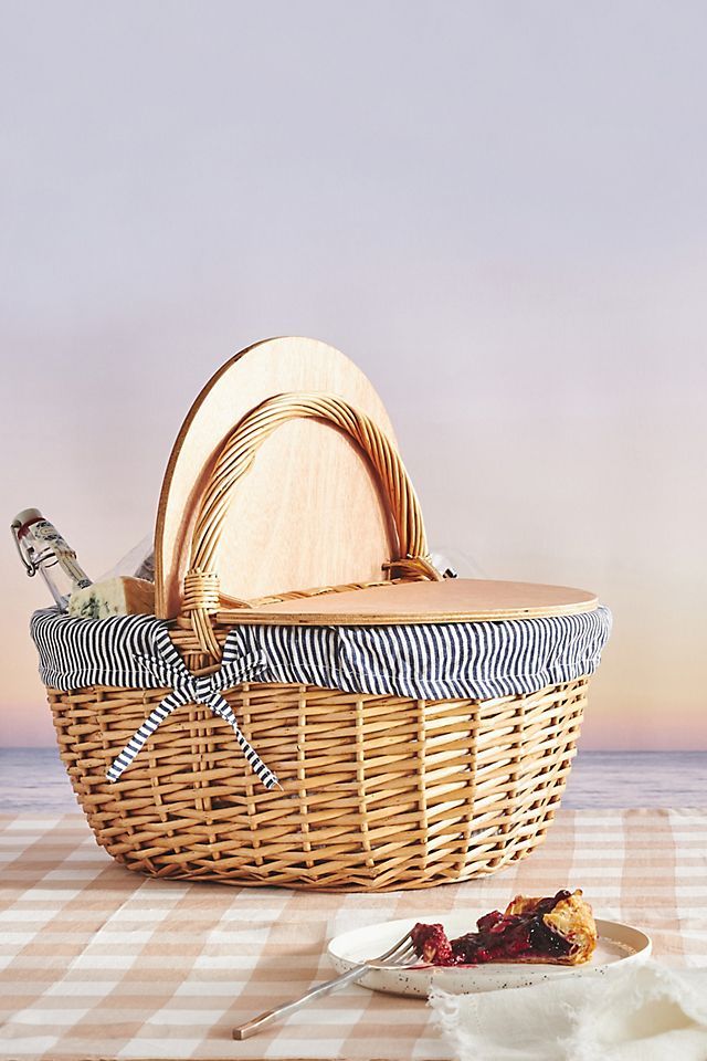 Countryside Picnic Basket | Anthropologie (US)