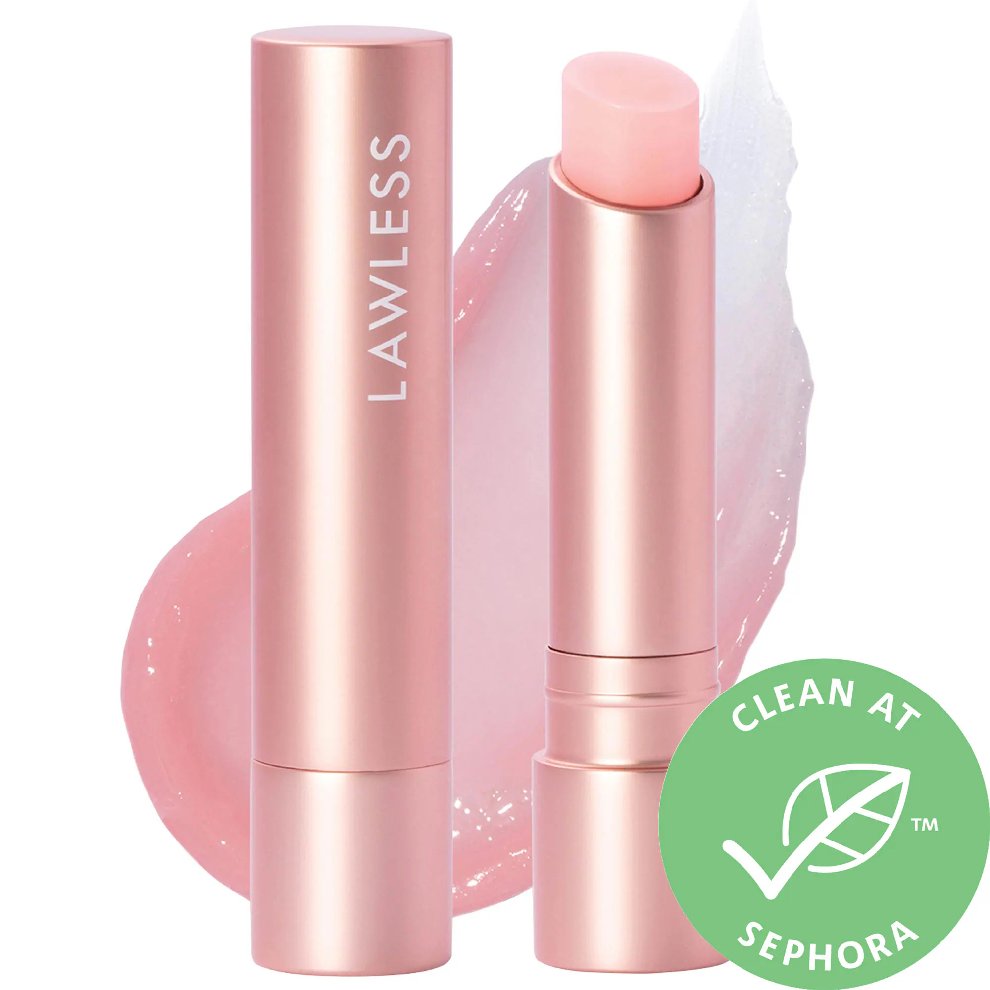 LAWLESS Forget the Filler Lip-Plumping Line-Smoothing Tinted Lip Balm Pink Marshmallow 0.1 oz / 2.9  | Sephora (US)