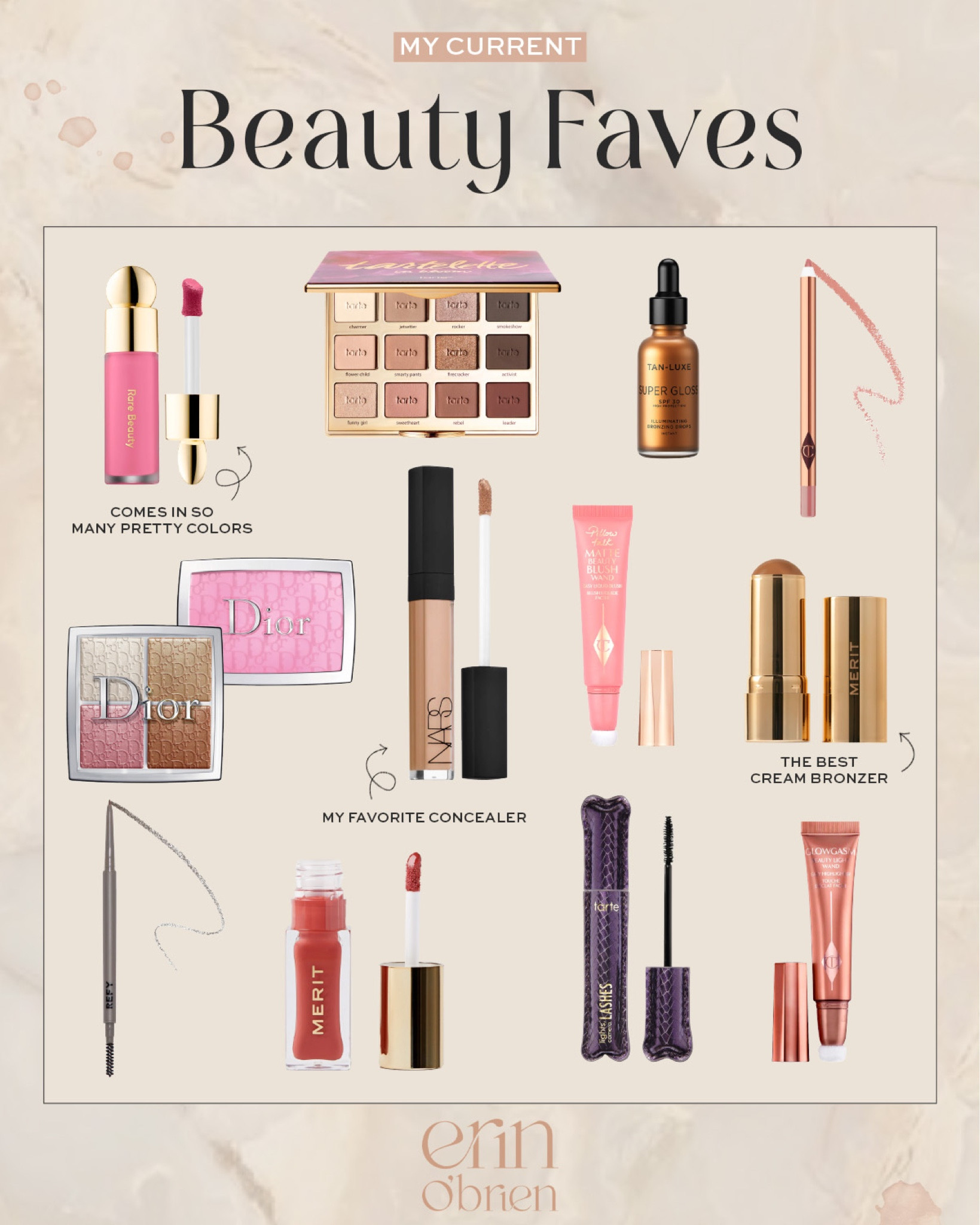 My current beauty faves #beauty #makeup

#LTKbeauty