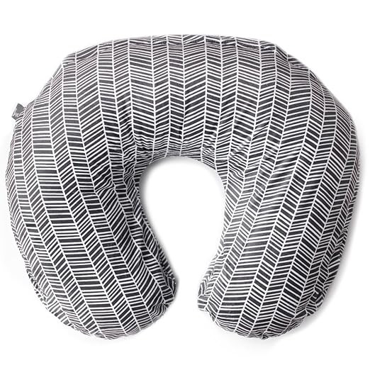 Minky Nursing Pillow Cover | Herringbone Pattern Slipcover | Best for Breastfeeding Moms | Soft F... | Amazon (US)