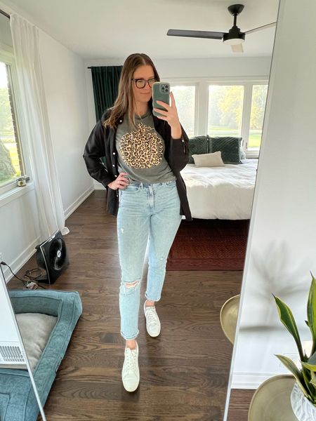 Pumpkin patch bound 
Jeans are gap and sold out, but linked two other similar options   
Shirt TTS, Amazon, perfect for Halloween  

Vibes with chellie, fall outfits, family, jeans, casual outfit 

#LTKHalloween #LTKfindsunder100 #LTKsalealert