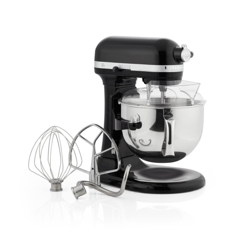 KitchenAid Pro 600 Onyx Black Stand Mixer + Reviews | Crate and Barrel | Crate & Barrel