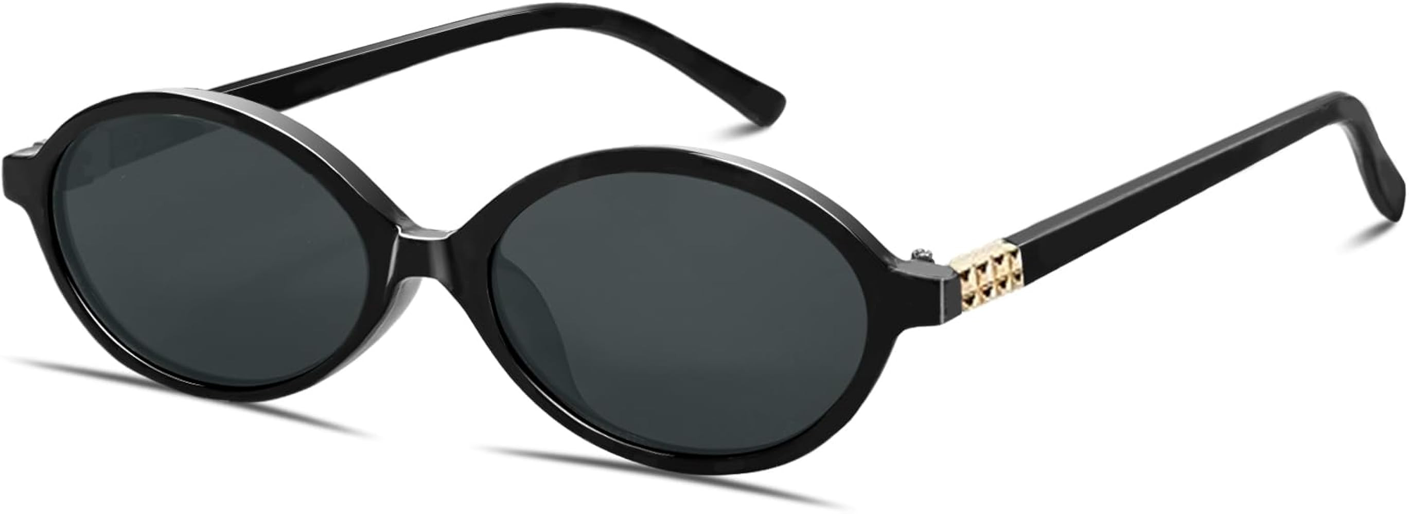 BOTEN Retro Oval Sunglasses for Women Men Small 90s Sun Glasses Trendy Round Shades Cute Designer... | Amazon (US)