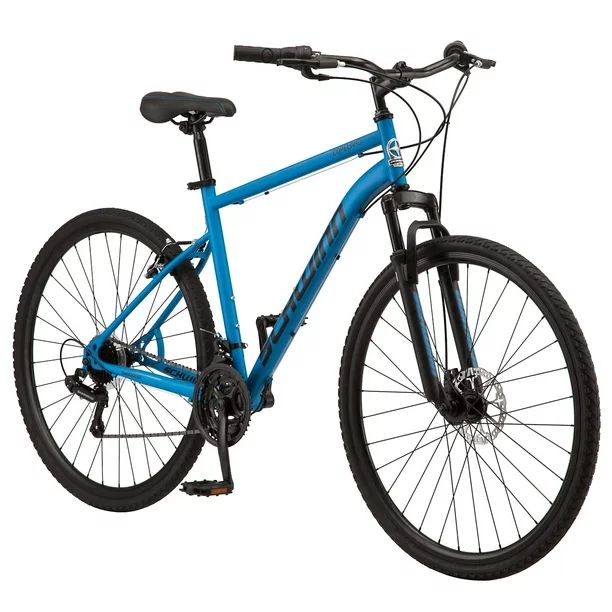 Schwinn Copeland Hybrid Bike, 21 Speeds, 700c Wheels, Blue - Walmart.com | Walmart (US)